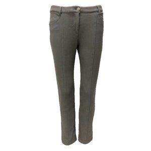 Chanel Gray Cotton Pants